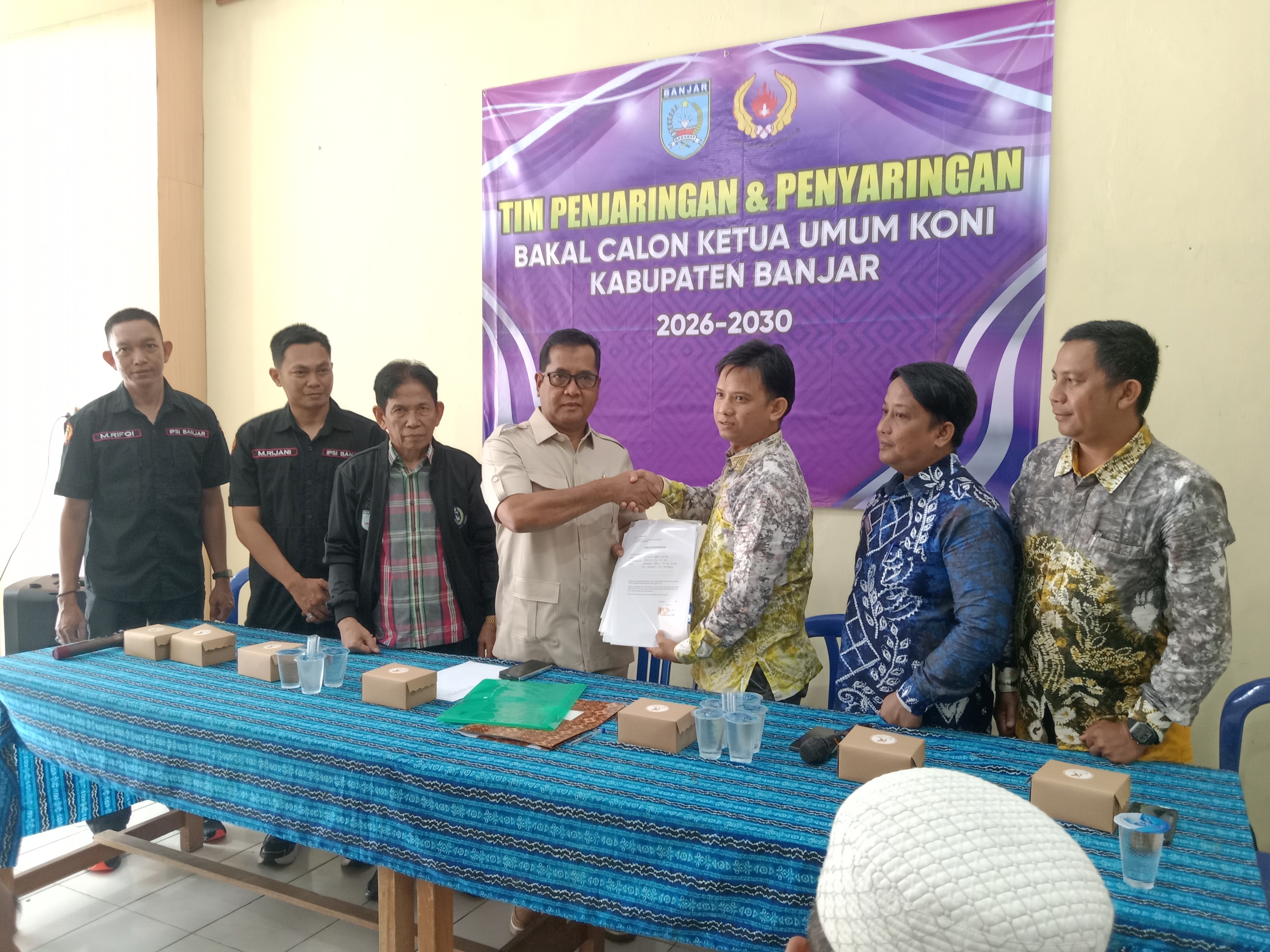 Irwan Bora, Sepertinya Jadi Bakal Calon Tunggal Ketua KONI Banjar