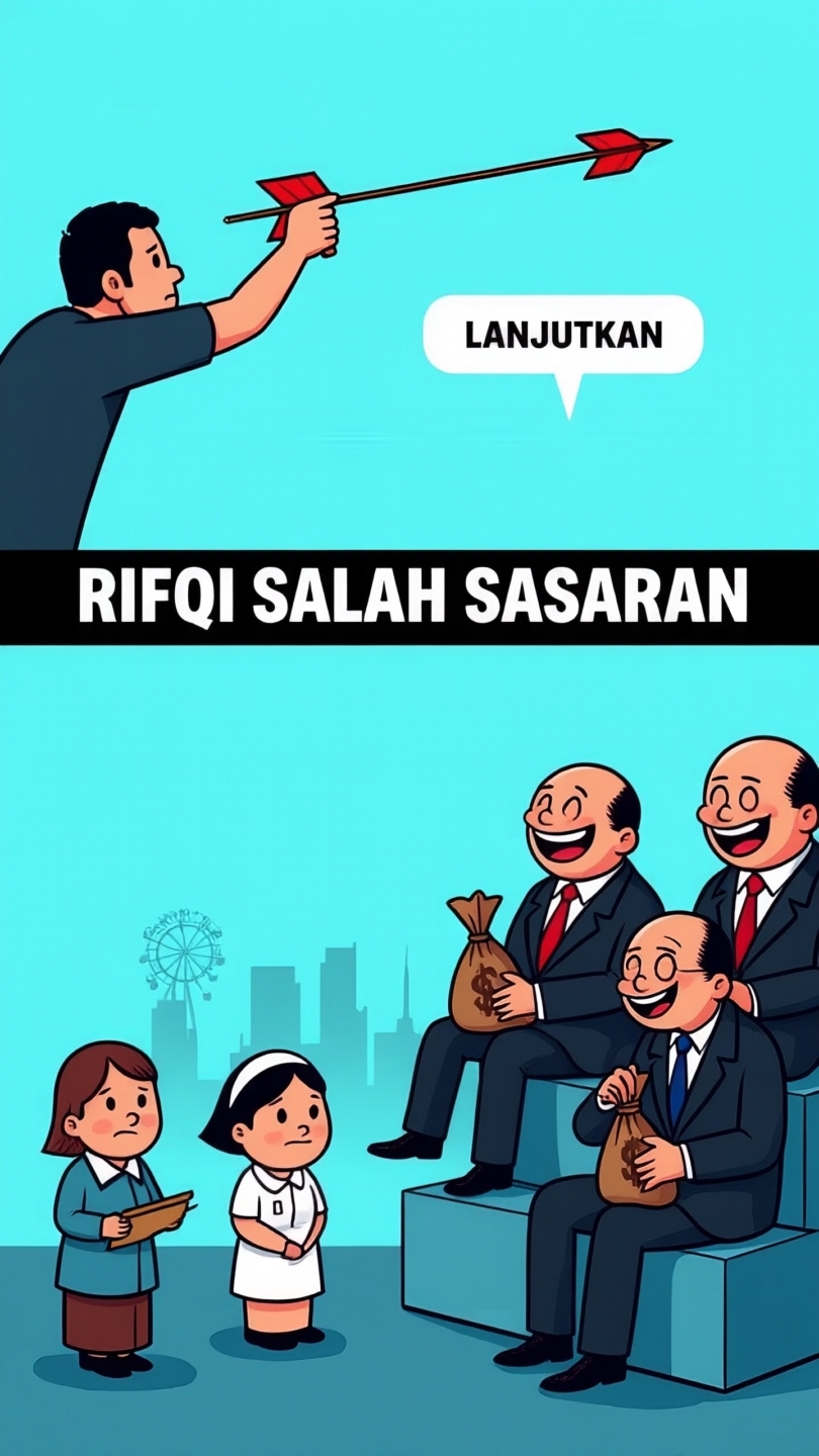 BUAT RIFQI NIZAMI: JANGAN TEMBAK PRAJURITNYA. KITA TEMBAK JENDERALNYA BARENG-BARENG